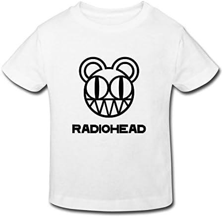 Toddler Vintage Radiohead T-shirts Size 3 Toddler White By Parkearl