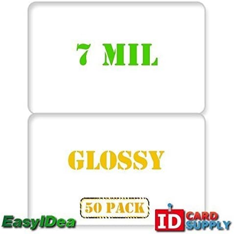 7 Mil Butterfly Pouch Laminates (Gloss) - 50 Pack by Brainstorm ID