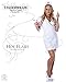 Underwraps Women's Hot Flash, White/Red, Medium
