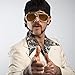 Elvis Rockstar 50’s, 60’s Style Aviator Shades, Gold Celebrity Sunglasses 1 Pair - Complete The Kings Look