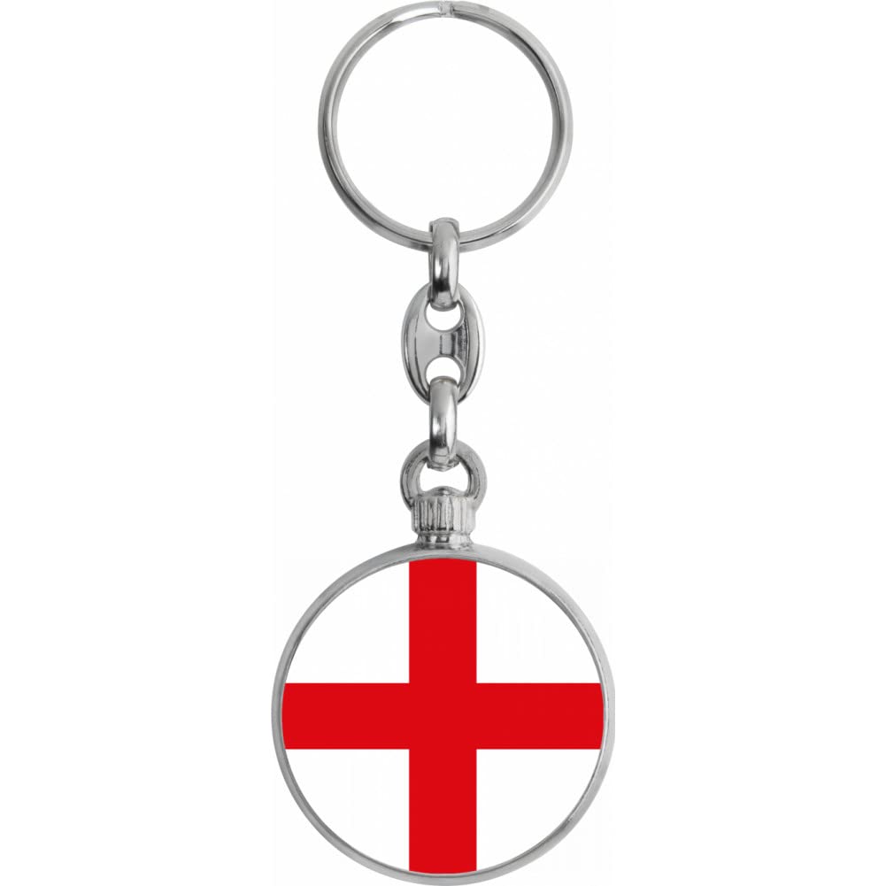 Toff London England Flag Keyring