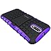 Moto G4 Case, Moto G4 Plus Case - OEAGO [Shockproof] [Impact Protection] Tough Rugged Dual Layer Protective Case Cover with Kickstand for Motorola Moto G4 / G4 Plus (Moto G Plus, 4th Gen) - Purple
