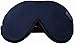 Dream Essentials, Escape 3D Sleep Mask, Earplugs, Carry Pouch Set, Molded Eye Shade, Men and Women, Contoured, Nose Bridge, Light Block, Memory Foam, Gift Set, Travel, Yoga, Blindfold, Navy Blue