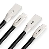 USB C Cable, JOGUO [2 Packs] 3.3Ft Type C USB Cable High Speed USB-C to USB-A 2.0 Charging And Data TPE Jacket Zinc Alloy Terminals For Samsung Galaxy S8 plus, Google Pixel XL, Nexus 5X 6P...