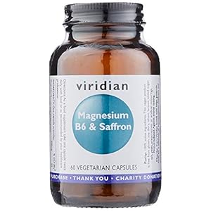 Viridian Magnesium, B6 and Saffron 60 caps