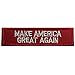 SpaceAuto 3D Embroidery Make America Great Again Military Tactical Morale Badge Emblem Hook & Loop Patch 3.94