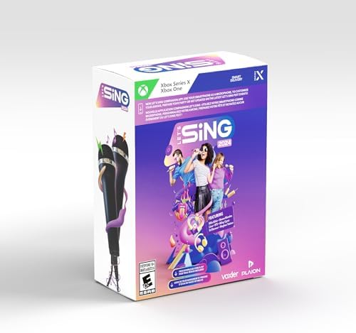 最終【DWE】最新版Sing Along! Amazon.com: Let's Sing 2024 - Double Mic Bundle /PS5 : Video Games