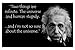 ALBERT EINSTEIN human stupidity quote poster 24X36 funny INSPIRATIONAL New