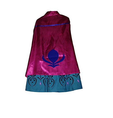 Frozen ELSA Coronation Dress + Cape + Gloves - Image 5