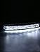 uxcell 0.3W 8 LEDs Daytime Running Light Lamp for Car Vehicle 2 Pcs