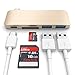Satechi Aluminum Type-C USB 3.0 3-in-1 Combo Hub with USB-C Pass-Through for 2015/2016/2017 MacBook 12-Inch (Gold)