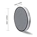 TaiFuMaoYi Led Car Cup Holder Mat Pad Waterproof Bottle Drinks Coaster Built-in Vibration Automatically Turn On at Dark Universal 7-Color Light 2-Packs(Mercedes-Benz)