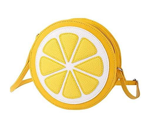 Siniao® New Fashion Female Personality Round Lemon Shoulder Bag