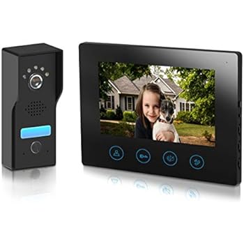 Amazon.com: Video Doorbell with 7inch Monitor 4-Core wired
