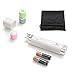 USpicy Nail Buffer Electric Polisher Machine, Nail Care System ( Chemical-free Alternative with Salon Results in Seconds; Includes 3 Rollers & AA Batteries )