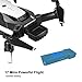 Drone with Camera 1080P for Adults，EACHINE E511 WiFi FPV Live Video Quadcopter with 120° FOV 1080P HD Camera, 17mins Long Flight Time Foldable RC Drone RTF - Altitude Hold, 3D Flip, APP Control