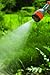 Gardena 8121 Classic Four Pattern Garden Hose Nozzle, Grey/Orange
