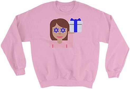 hanukkah hair flick emoji Sweatshirt tshirt top shirt