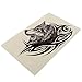 Body Art Beauty Makeup Cool wolf Waterproof Temporary Tattoo Stickers For Unisex 1912cm