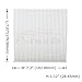 POTAUTO MAP 1057W (CF10549) High Performance Car Cabin Air Filter Replacement for HONDA FIT, SCION FR-S, SUBARU BRZ, TOYOTA 86
