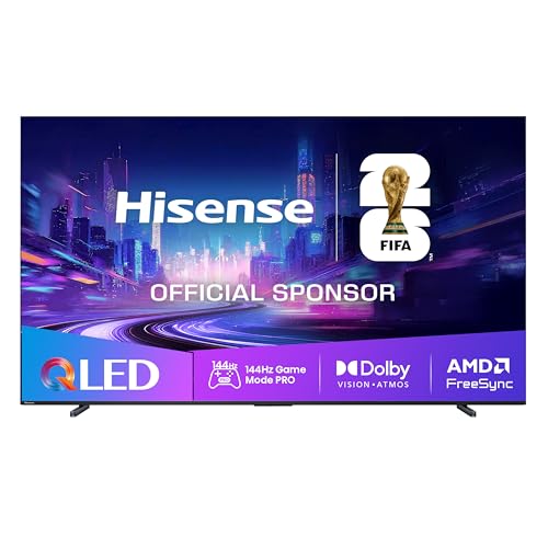 100E7Q Pro - QLED Smart TV 100 Pulgadas, Gaming TV, Modo Juego Pro 144Hz, AMD Freesync Premium Pro, Dolby Vision IQ, Dolby Atmos, Movimientos Suaves IA, Hi-Concerto, Procesador Hi-View IA