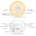 Wake Up Light, SunbaYouth Sunrise Alarm Clock Radio with 7 Color Night Light, 6 Nature Sounds, and FM Radio for Bedside Lamp