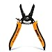 Jozabova Wire Stripper Cutting Pliers,Wire Stripper Crimper Cable Cutter Cutting Pliers Network Cable Wire Stripper 10 to 22 AWG gage(0.6-2.6mm)
