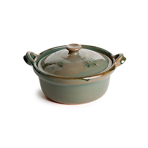 Mexican Clay Pot - Small - Green