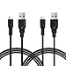 [2 Packs] iXCC 6 Feet Long Micro USB to USB 2.0 Cable, Super Durable A Male to Micro B Charge and Sync Cord for Android/Windows/MP3/Camera and Other Device