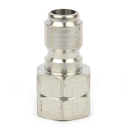 Interstate Pneumatics PW7145 Pressure Washer 3/8 inch FNPT Stainless Steel Plug 5200 PSI