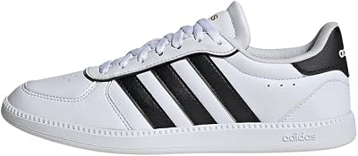 Mujer Breaknet Sleek Shoes, FTWR White/Core Black/Gold Met., 39 1/3 EU