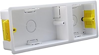 Appleby SB638 Dry Lining Wall Box 35mm Deep Combi 2+1 Plasterboard Back Box
