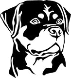 Vinyl Stickers Decal - Rottweiler Dog K Rottie Fading Logo - Stickers Laptop Car Truck Window Bumper Notebook SMA4560