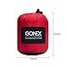 Gonex Portable Camping Hammock, Nylon Parachute Single Hammock for Travel Camp with Hammock Straps, Ultralight (Red+Deep gray)