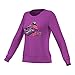 adidas Women's Long-Sleeve Serape Print Badge of Sport Tee