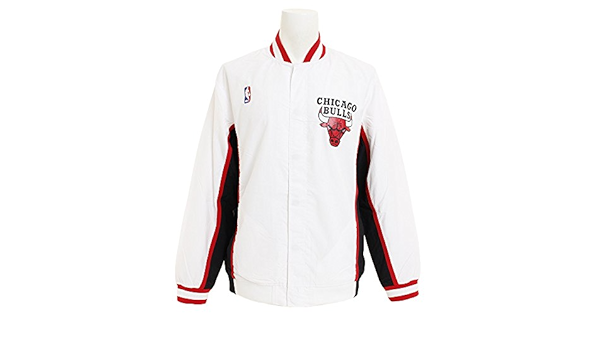 mitchell and ness bulls warm up jacket