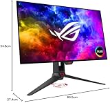 ASUS ROG Swift OLED PG27AQDM 27-inch QHD 240Hz 0.03ms G-SYNC Gaming Monitor view 16