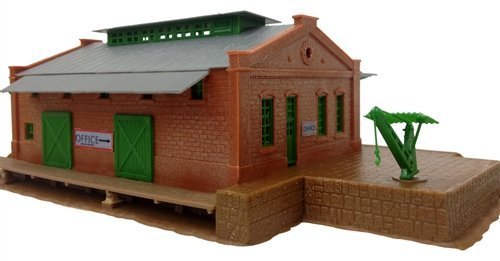 Model Power 1519 N Trackside Storage Shed