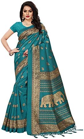 Art Decor Sarees Silk Saree with Blouse Piece