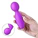 BOMBEX Vibrator Wand Massager, Handheld Clit G-spot Vibrator, 10X Speeds Cordless Portable Personal Massager, Adult Sex Toy for Women