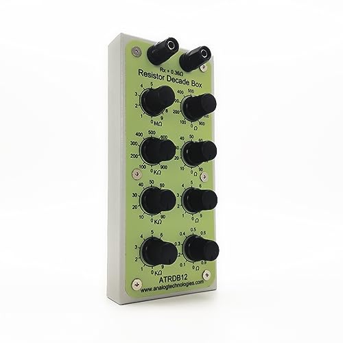 Adjustable Resistor/Capacitor Decade Box Wide Adjustable Range 0.1Ω