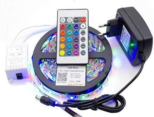 TANZILIGHT®Waterproof RGB(Red Green Blue) Remote Control Color Changing LED Strip Light, 5 Meter