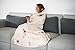 Zen Life The Original Burrito Blanket - Wrap Yourself Up as a Giant Human Burrito - Tortilla Taco Round Beach Towel for Kids or Adults
