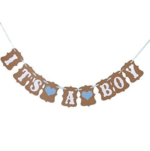 It is a boy - newborn baby announcement jointed vintage…