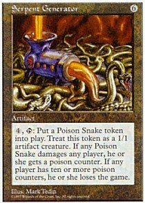 Magic The Gathering - Serpent Generator - Fifth Edition
