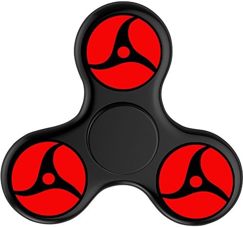 Naruto Sharingan EDC Hand Spinner Tri Fidget Fingertip Gyro Stress Relief ADHD ADD Focus Toys High Speed, Best Fidget Toys Fiddle Sensory Toys For Kids Classroom For Camo Autism