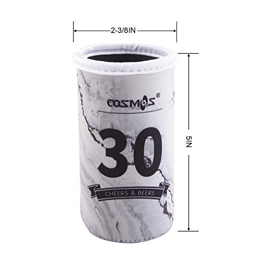 image for CM Soft Neoprene Slim Can Sleeves Insulators Slim Can Covers for 12 Fl