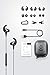 SoundPEATS Bluetooth Headphones Magnetic Wireless Earbuds IPX6 in-Ear Bluetooth 5.0 Wireless Earphones Upgraded Q12 Plus (9 Hours Playtime, APTX-LL, CVC 8.0, 10mm Drivers)