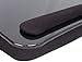 Sofia + Sam Lap Desk with USB Light (Black) | Memory Foam Cushion | Supports Laptops Up to 17 Inches