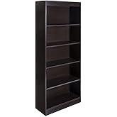 Essentials 5-Tier Book Shelf, Espresso
